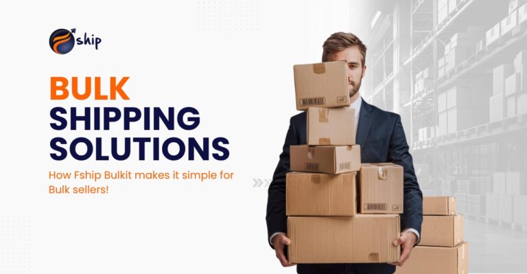 Bulk Shipping Solutions in India: Fast, Affordable & Reliable with Fship