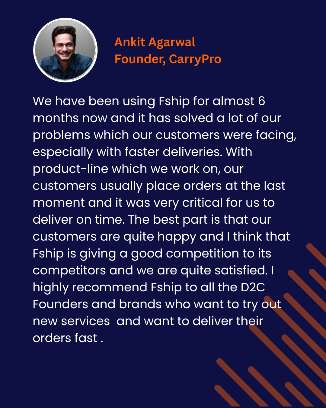 Fship X Carry Pro ecommerce shipping logistics aggregator courier services solutions